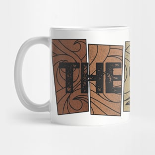 The Slits Retro Pattern Mug